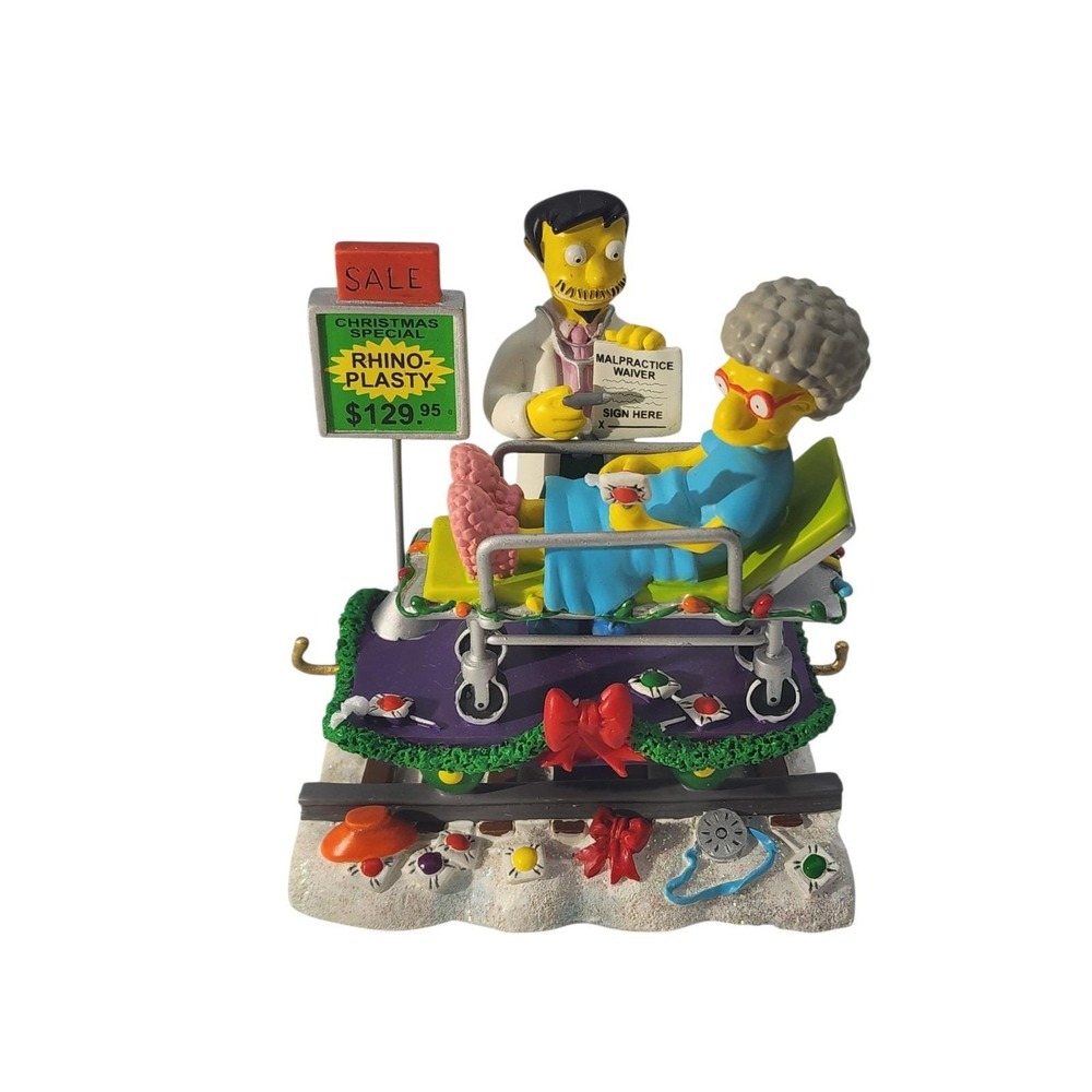 2005 Hamilton The Simpsons Christmas Express "A Christmas Special" Dr. Nick